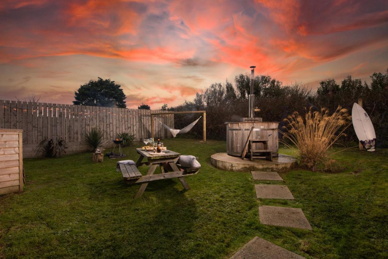 Wheal Rose -Beautifully Fitted Lodge Helston Cornwall Exterior foto